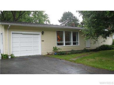 Exterior Front Attached garage!