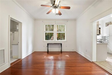 Living room with high ceilings