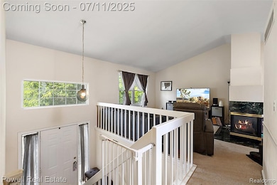 Front Entryway to Upper Level.