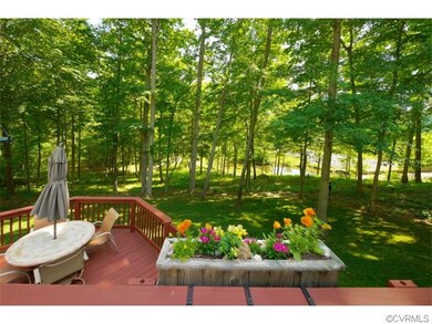 Beautifully private backyard, complete with stocke