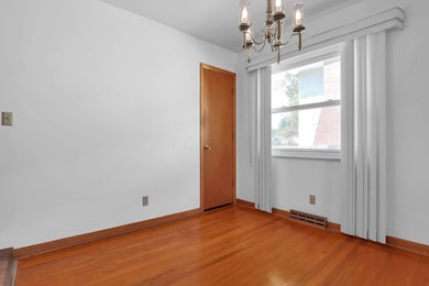 Dining room with pantry
