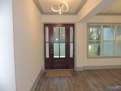 Foyer and Decorative Front Door