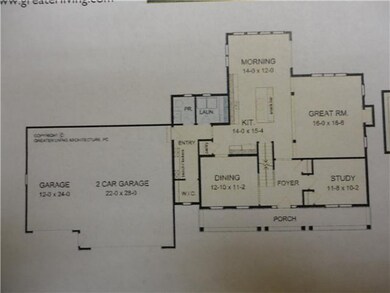 1st Floor Plan. Only Builder change, adding 2nd en