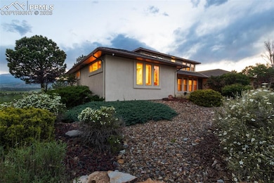 Property exterior at dusk