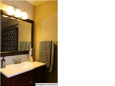 Hall bath with new vanity