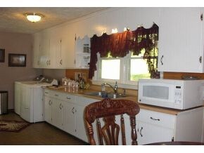 Nice kitchen off carport entry