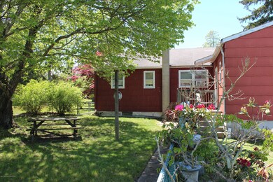 Rear of home