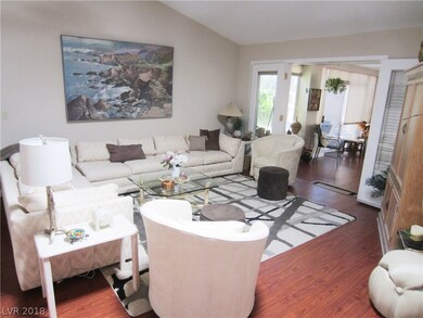 Furnished Living Room View With Access To Family R