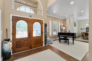 Foyer entrance featuring healthy amount of natura
