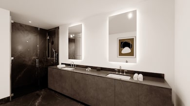 Experience luxury in the primary bathroom. Immerse