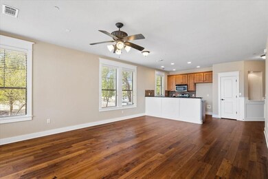 Open concept living and kitchen