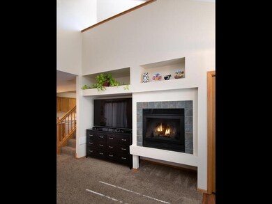 Built in alcoves make the perfect place to display