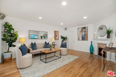 Living room with gas fireplace