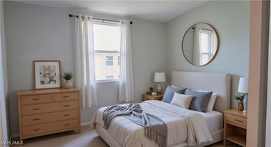 View of bedroom. virtual staggered