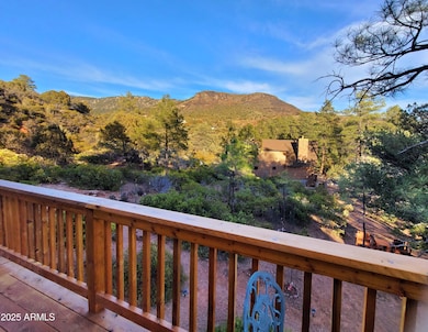 View from deck