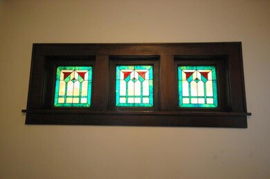 Stained glass in Dining Room