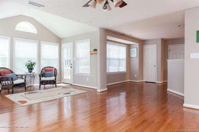 Open to the Sunroom