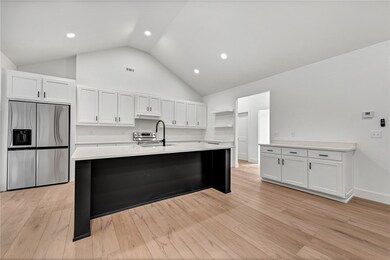 The kitchen is a great space to gather.