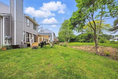 Private back yard