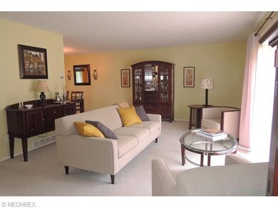 Living room view from entrance hallway