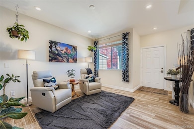 Living room/entry space