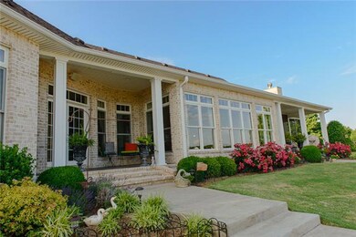 There are 6 porches on the property and all are slate tiled... 