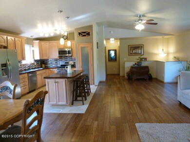 Huge open living room view 2