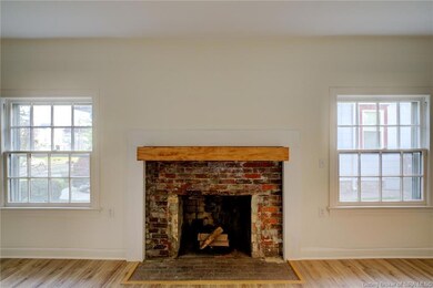 VIEW OF ORIGINAL DECORTIVE FIREPLACE...