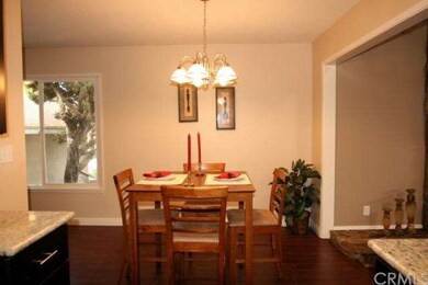The defined dining area is a great space to entert