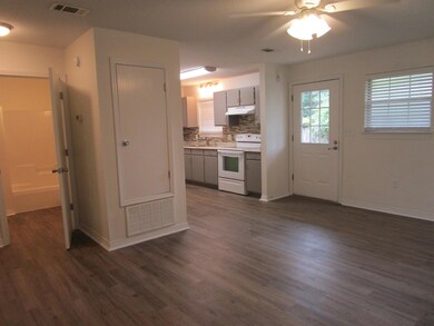 Unit A - Living and Kitchen