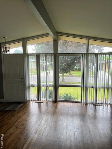 Huge picture window for natural light