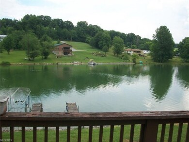 Lake view from balcony deck.
