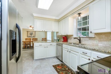Gorgeous Kitchen with granite countertops and stai