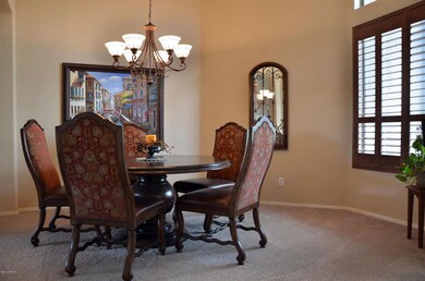 SHUTTERED DINING ROOM