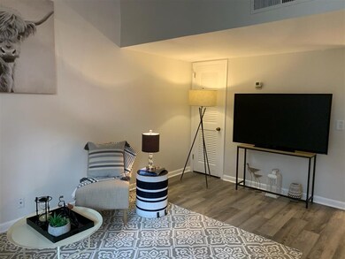 Another view of the living area.