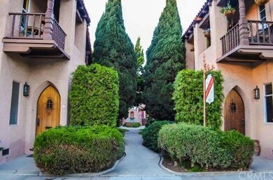 Beautiful courtyard entrance