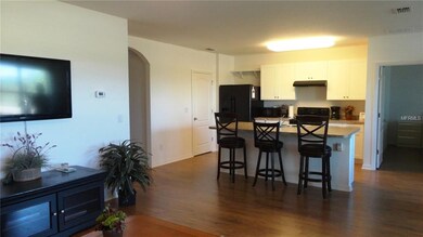 Kitchen view from living room
