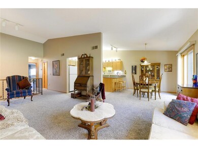 Open floor plan on main level.