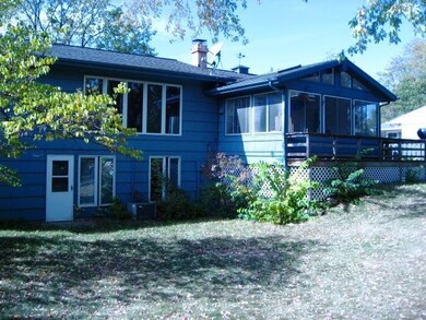 sunroom and deck