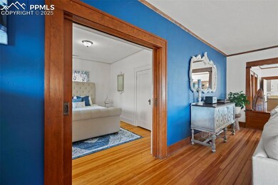 Beautiful hardwood floors and great wood accents w