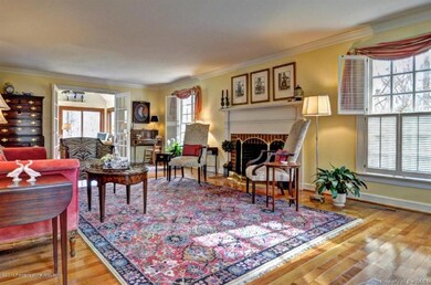 Living Room with View to Sunroom
