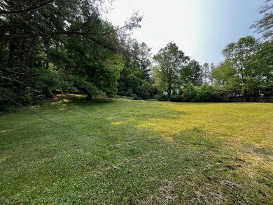 View from left front corner of lot