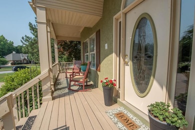 Welcoming Wrap Around Front Porch