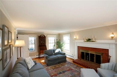 Living room. Note the hardwood...