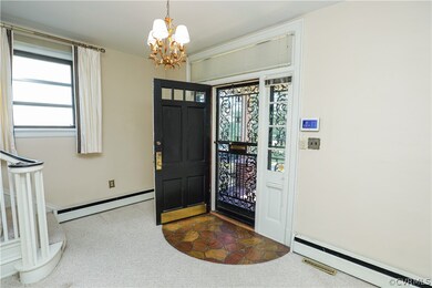 Front entry and Foyer