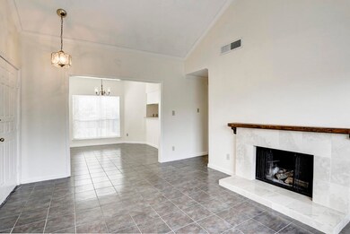 View from Living Area to the Dining room