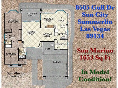 1st Floor Plan. The San Marino is one of Sun City