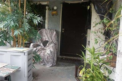 Porch and front door