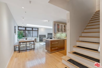 Stairs Leading to Rooftop Deck