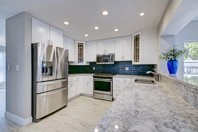 Kitchen with Quartz Countertop